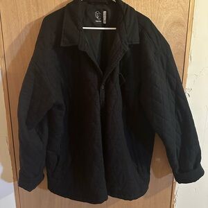 Original Use Black Quilted Coat